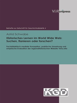 cover image of Historisches Lernen im World Wide Web